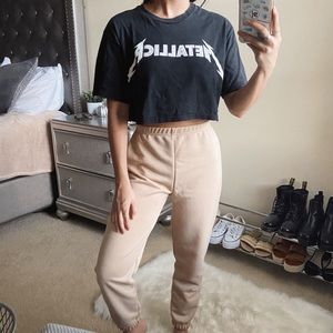 PLT Beige Sweatpants